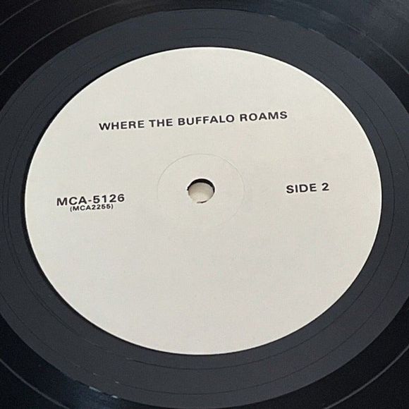 WHERE THE BUFFALO ROAM OST Various Artists BACKSTREET MCA-5126 LP Test Press - Picture 11 of 11